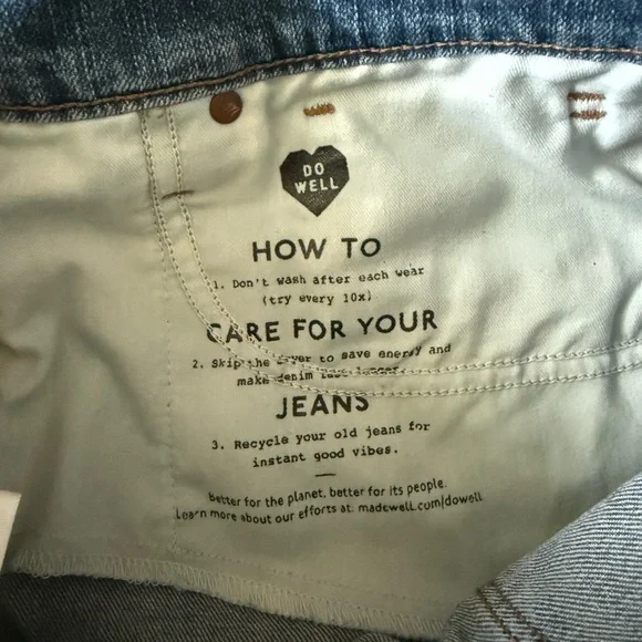 Madewell Cutoff Jean Shorts - Picture 5 of 5